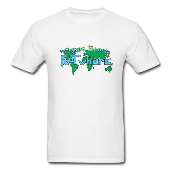 Cocoa Beach FootWhere® Souvenir T-Shirt - FootWhere® Souvenir Shop