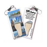 Puerto Vallarta FootWhere® Souvenir Zipper-Pulls. 6 Piece Set. Made in USA - FootWhere® Souvenir Shop