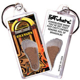 Branson FootWhere® Souvenir Keychain. Made in USA-FootWhere® Souvenirs