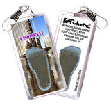 Cincinnati FootWhere® Souvenir Zipper-Pull. Made in USA-FootWhere® Souvenirs