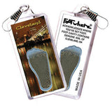 Cleveland FootWhere® Souvenir Zipper-Pull. Made in USA-FootWhere® Souvenirs