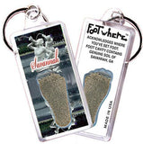 Savannah FootWhere® Souvenir Keychain. Made in USA-FootWhere® Souvenirs